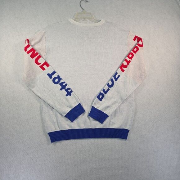 Pabst Blue Ribbon Beer Sweater Pullover Men's Oversized Medium I Love Pabst Xmas - Picture 3 of 10